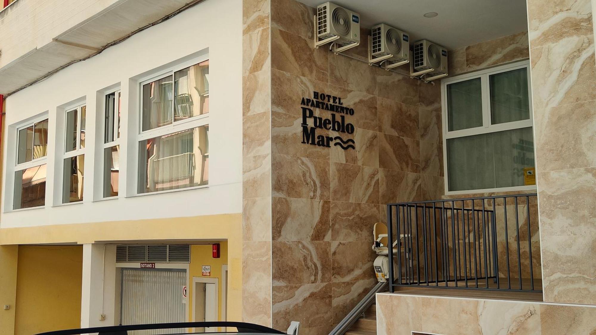 Рueвlo Мar, Hotel-Apartamento Калпе Екстериор снимка